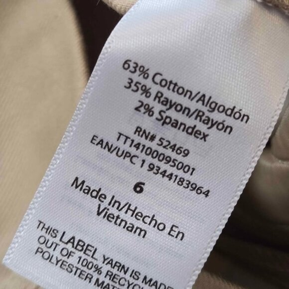 Capri Pants Women's Size 6 NEW #827 - Picture 6 of 6